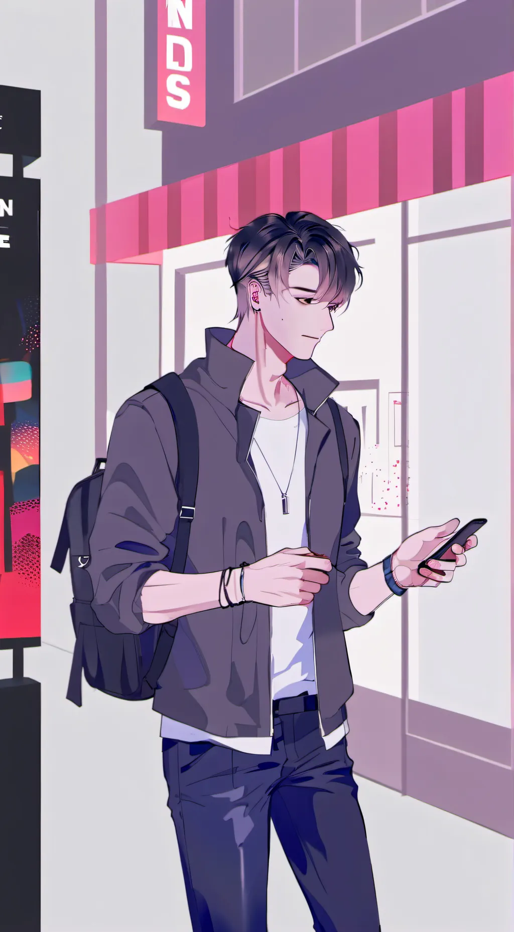 ai character: Alex background
