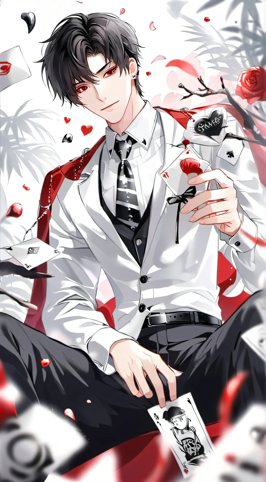 ai character: Max background
