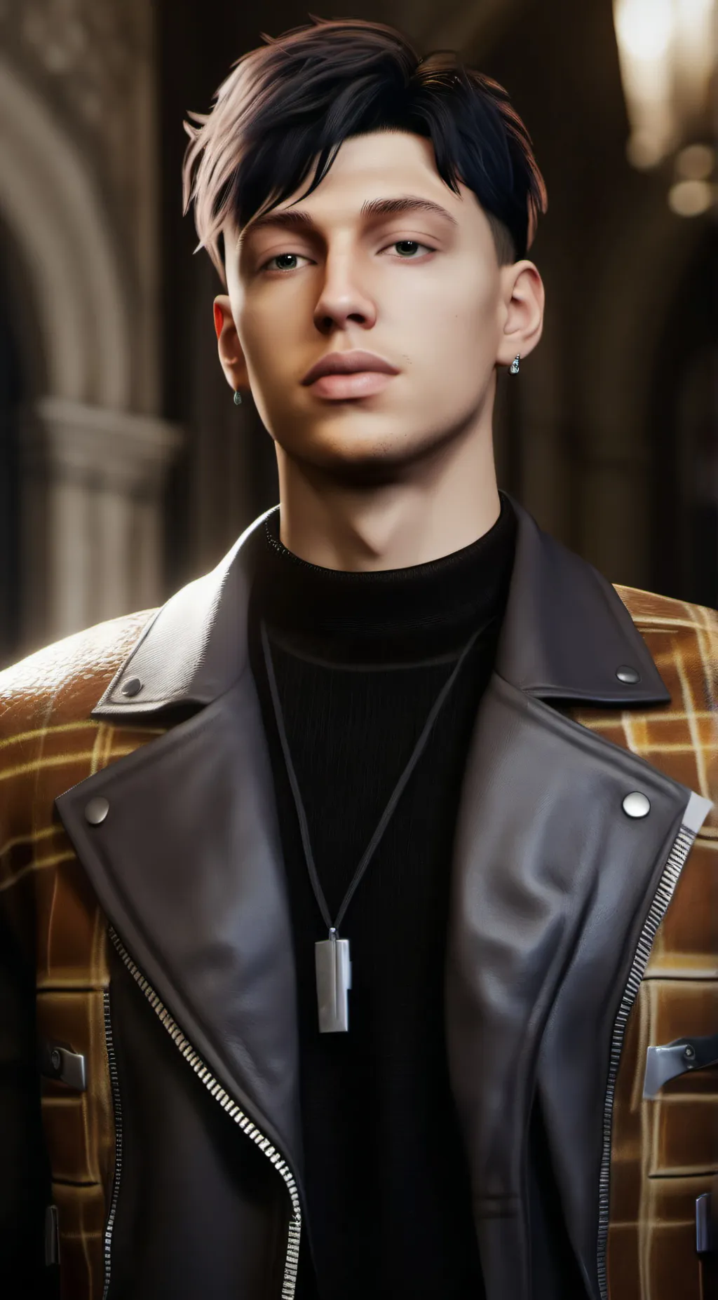 ai character: Central cee  background