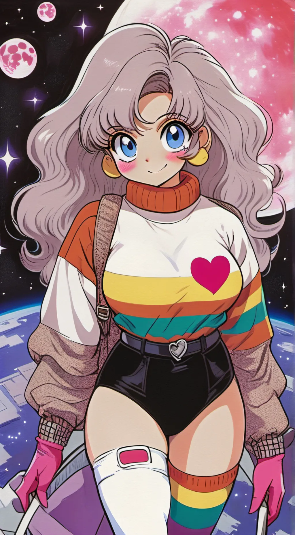ai character: Yuri Escondido  background