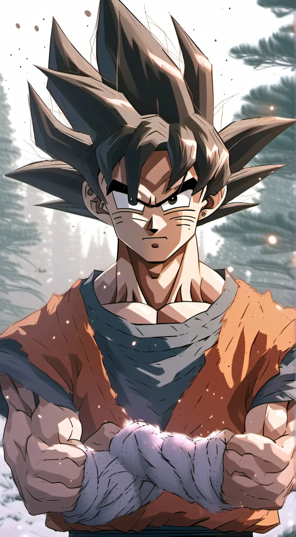 ai character: goku background