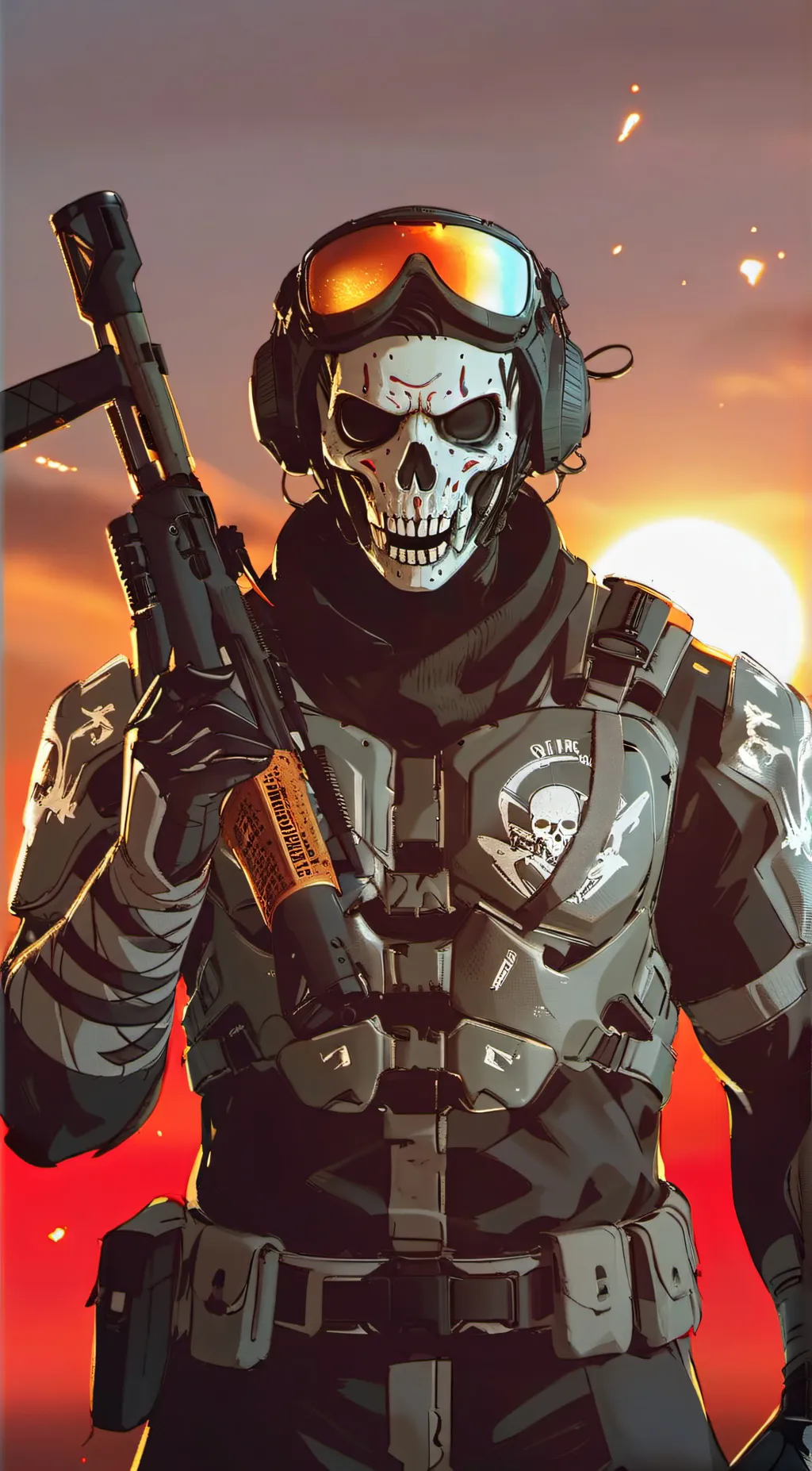 ai character: ghostorm background