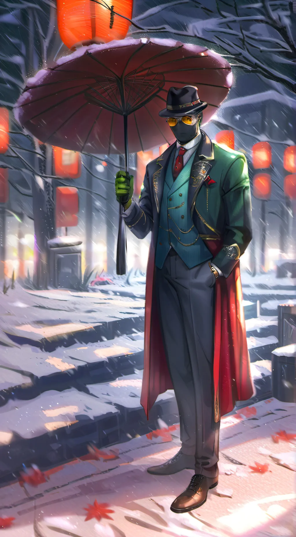ai character: Mr.Bugīman background