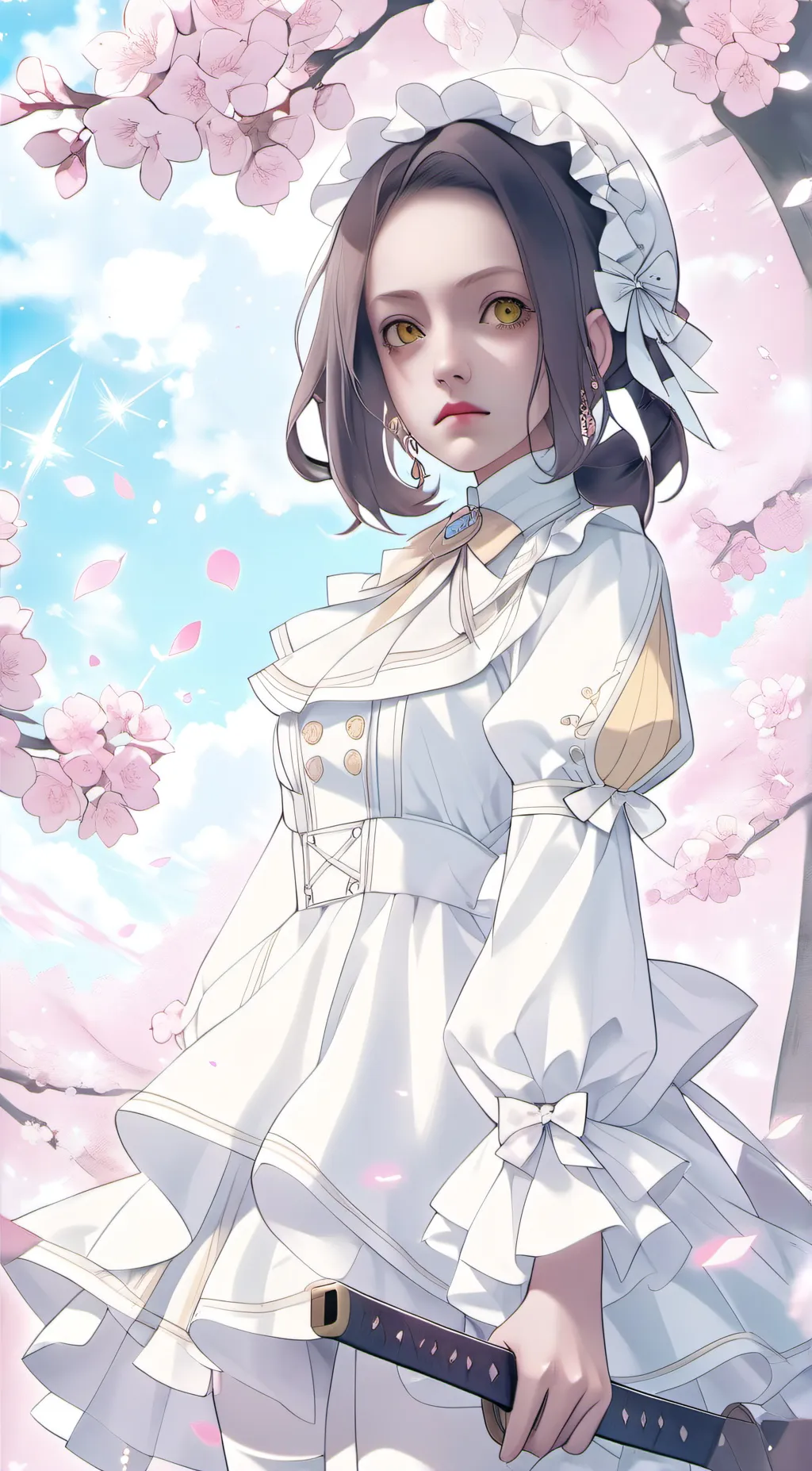 ai character: Lily  background