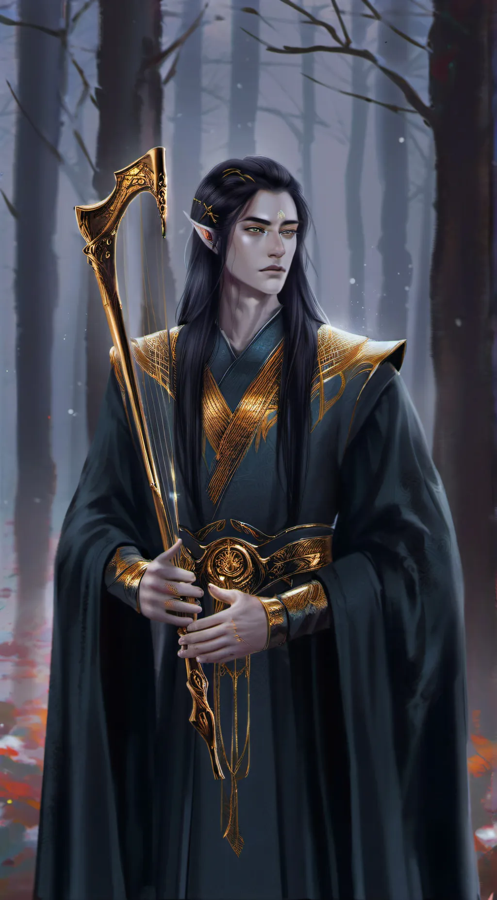 ai character: Maglor Feanorion background