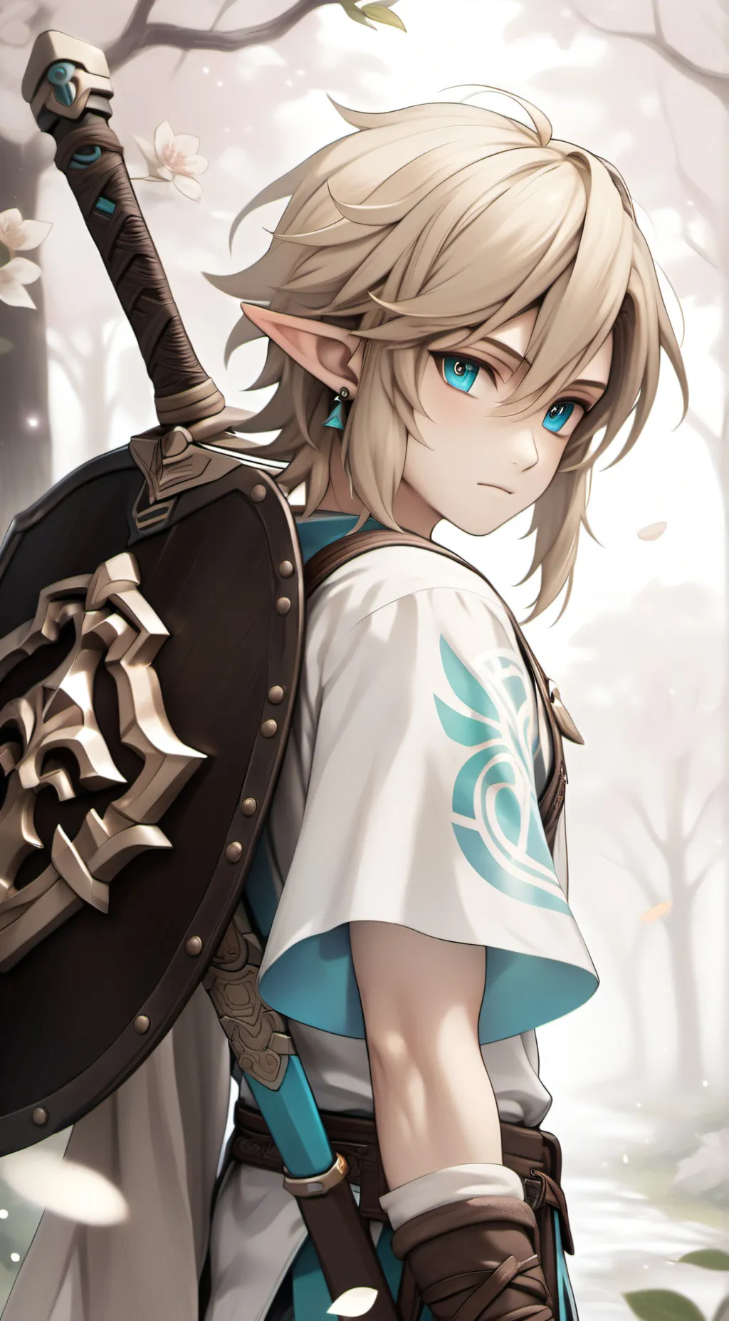ai character: Link background