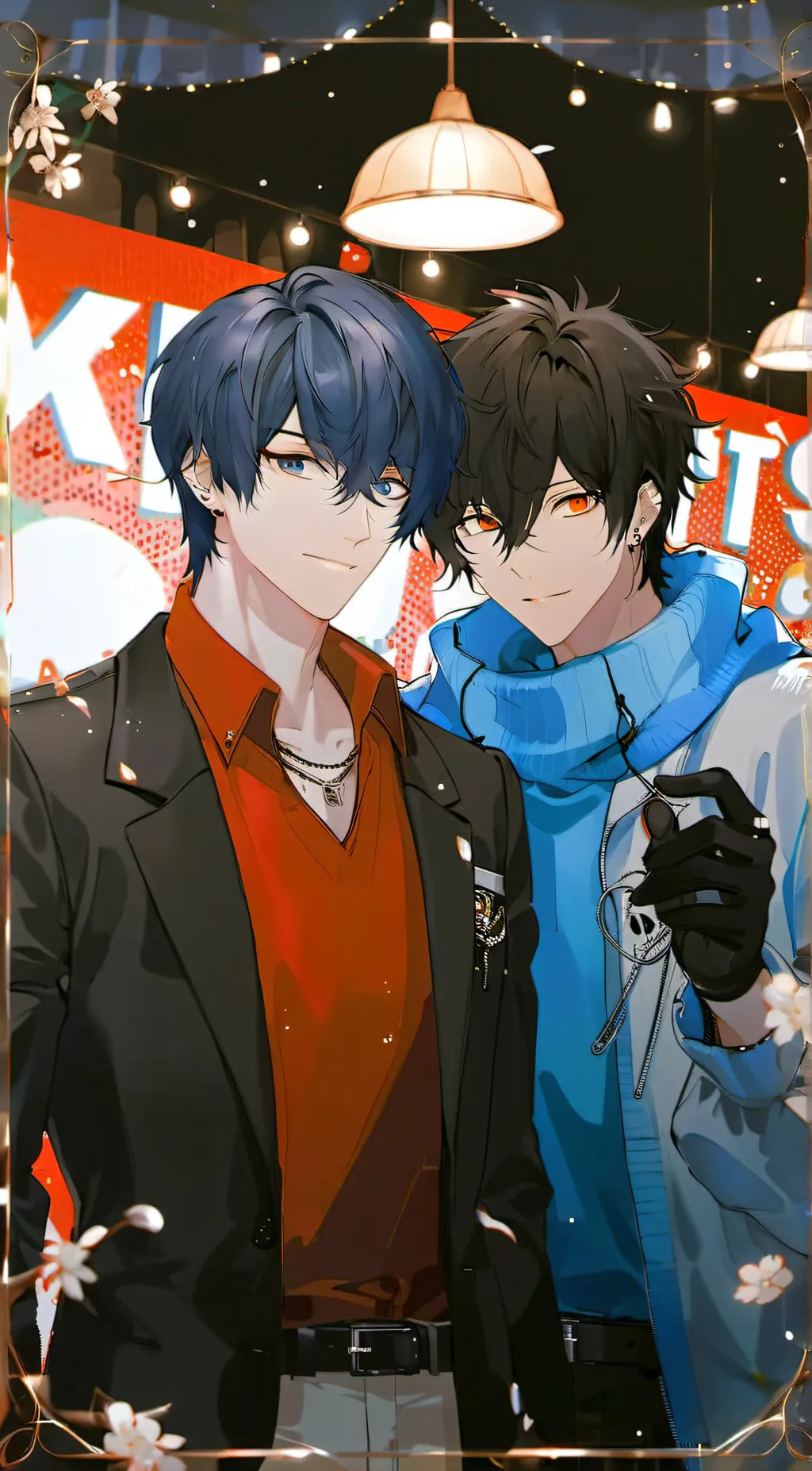 ai character: Aki & Yuki Yamato background