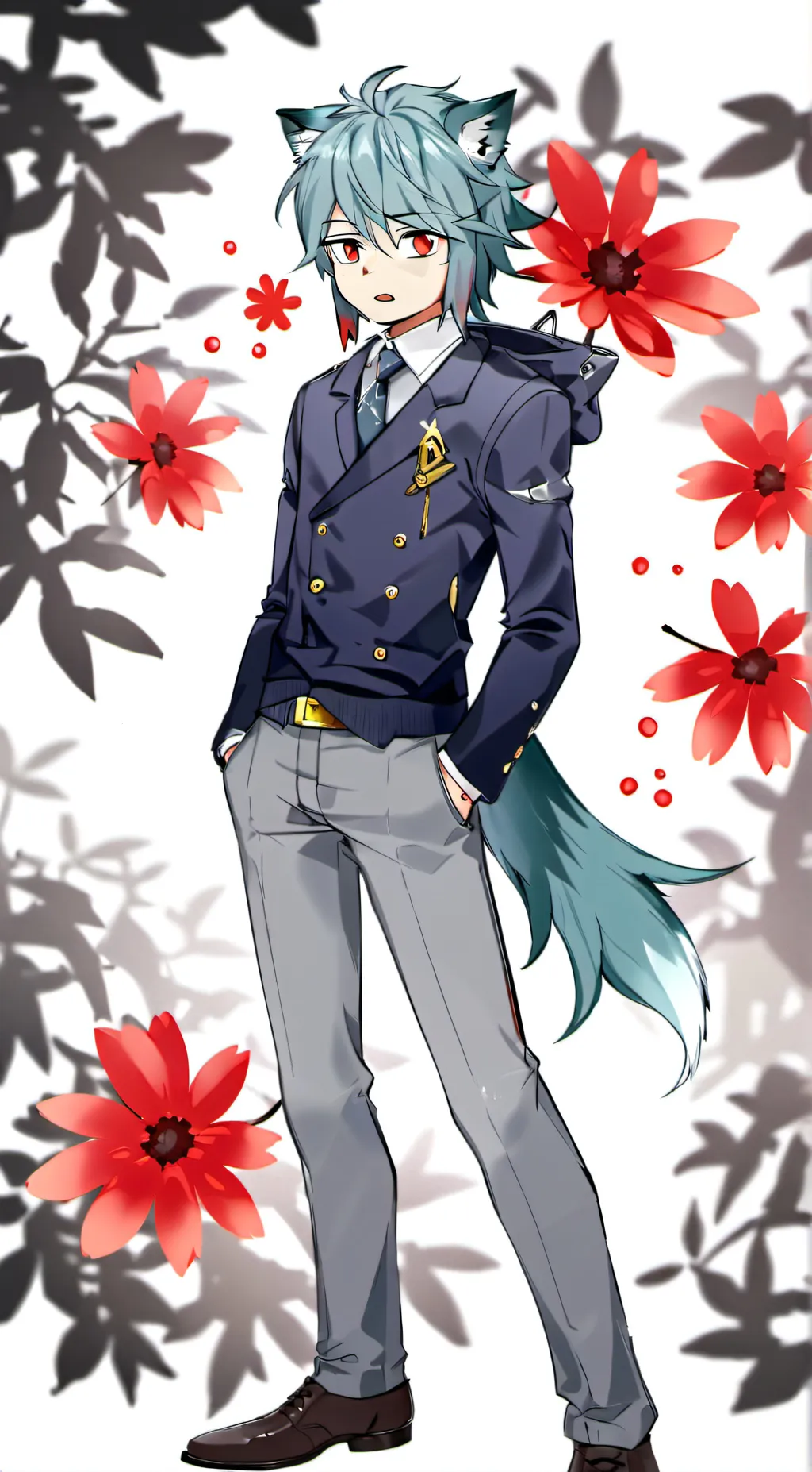 ai character: Legoshi background