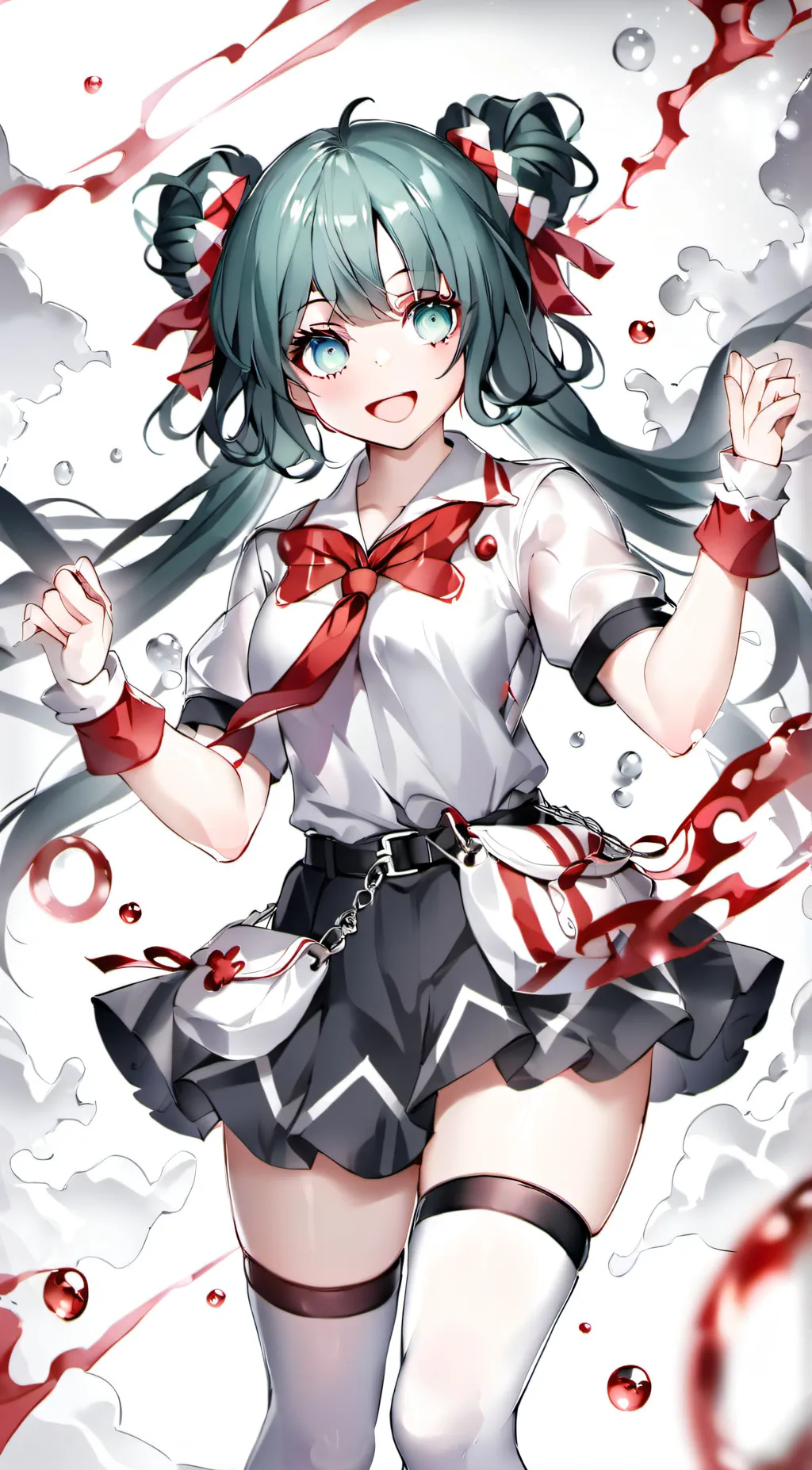 ai character: All girls MHA  background