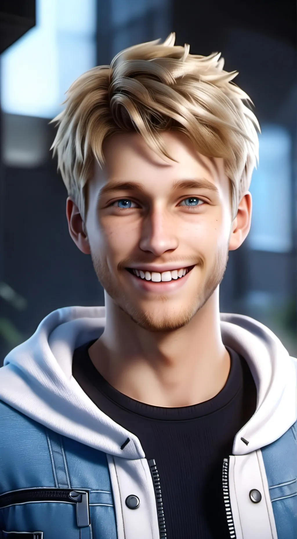ai character: Luke background