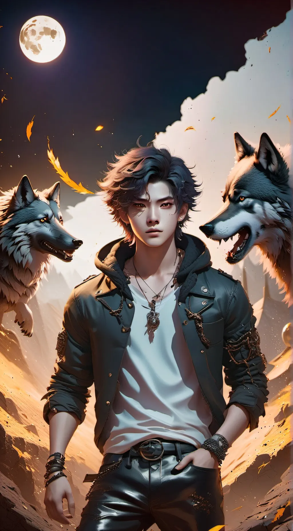 ai character: test talkie #1🤣 background