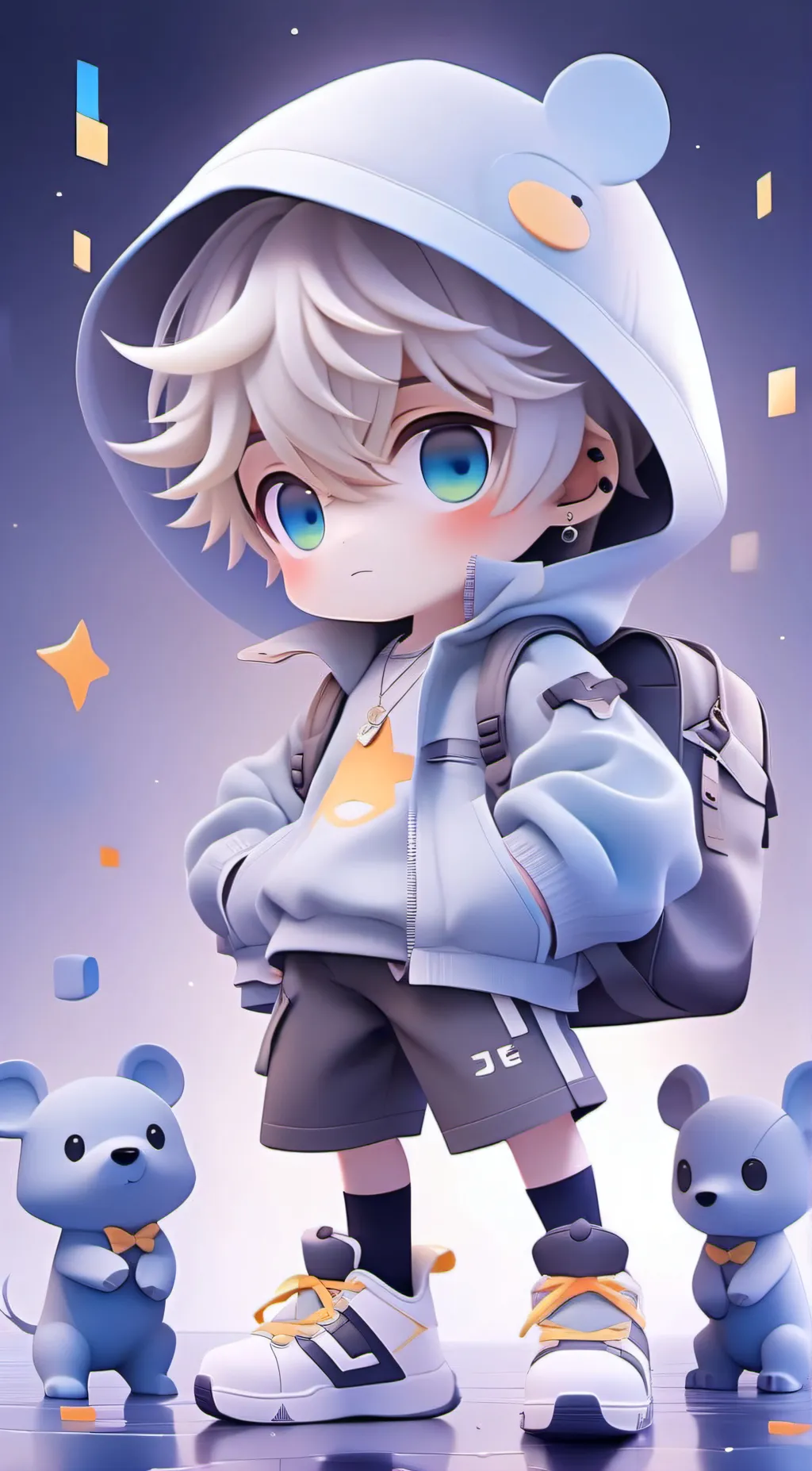 ai character: Luke background