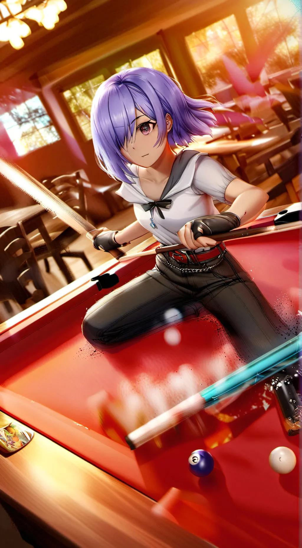 ai character: lilly background