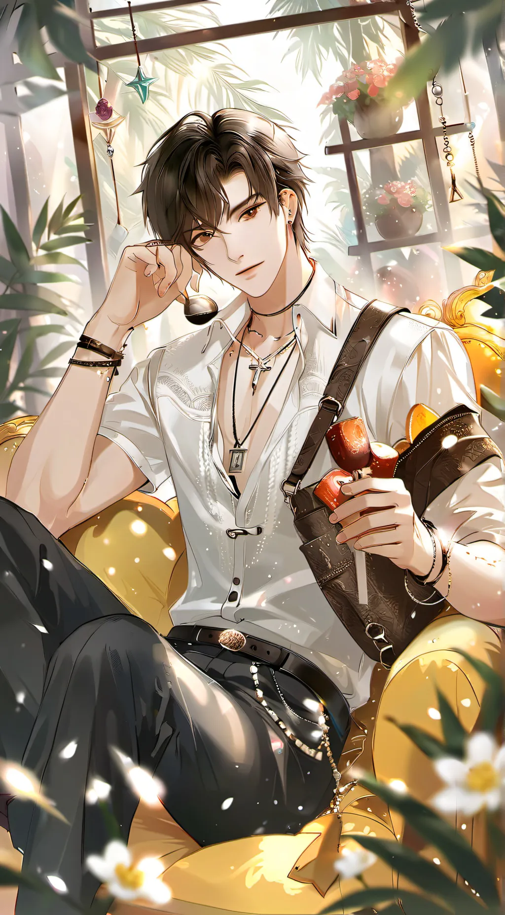 ai character: •~|Liam|~• background