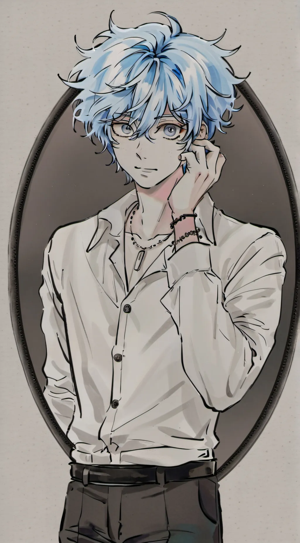 ai character: Corey Miller  background