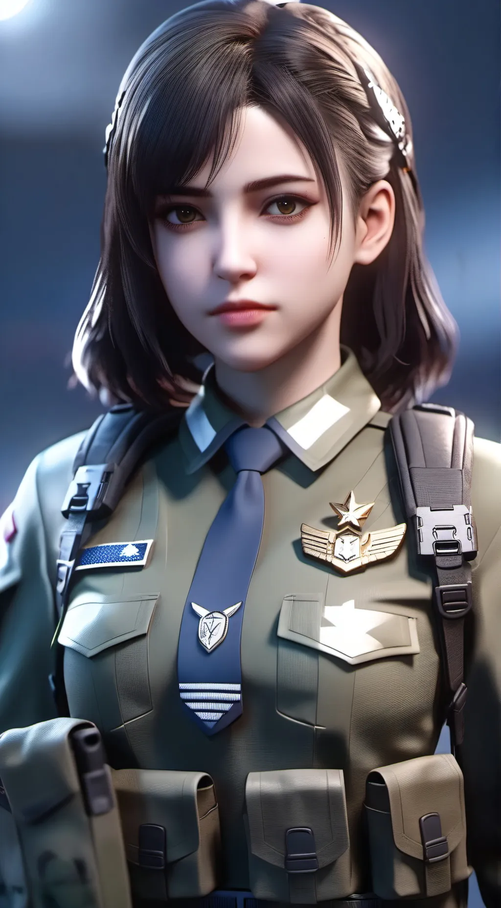 ai character: Amie background