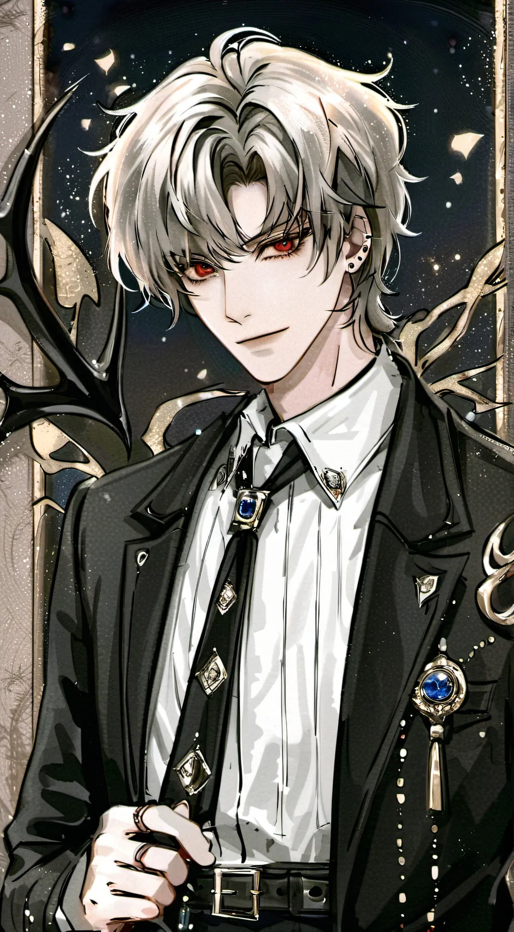 ai character: miles background