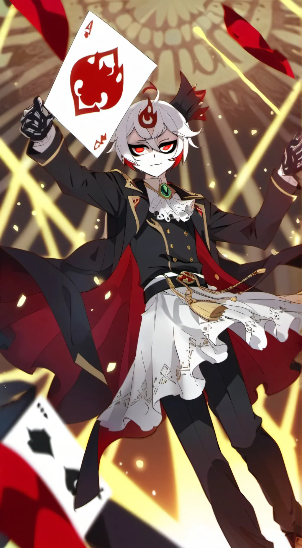 ai character: Extermination day background