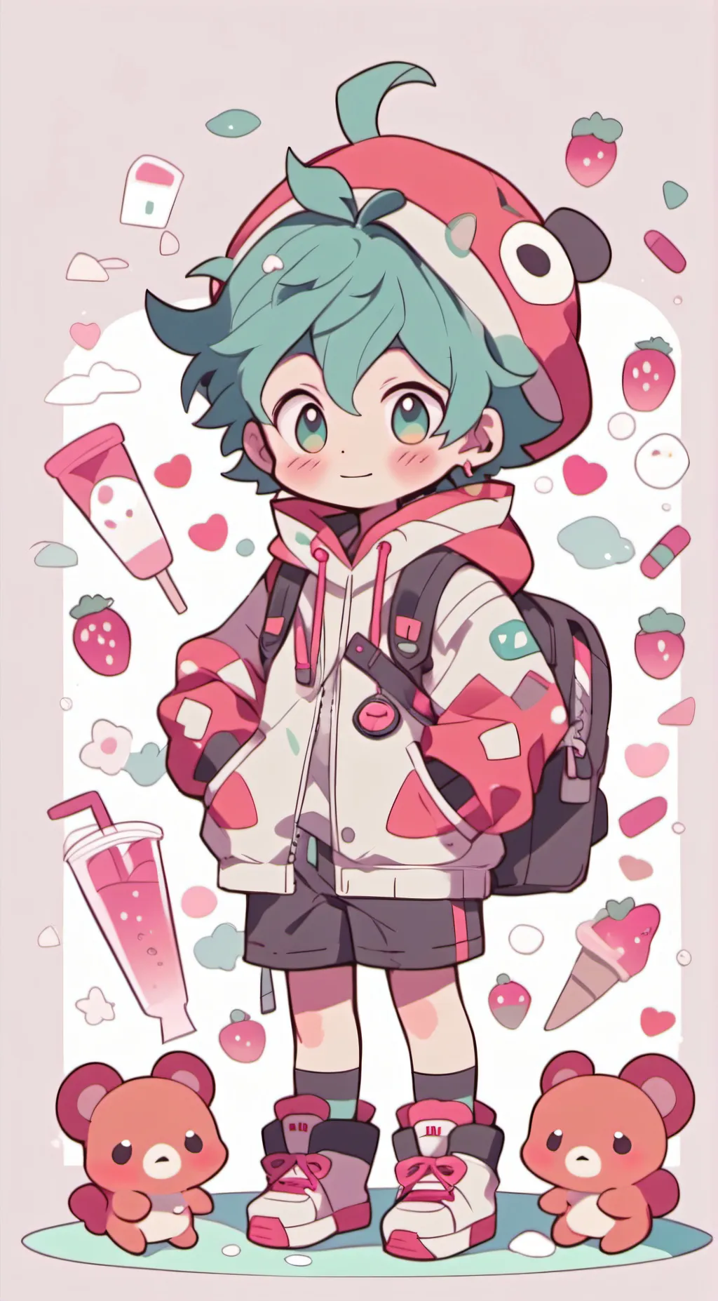 ai character: Dekubowl background