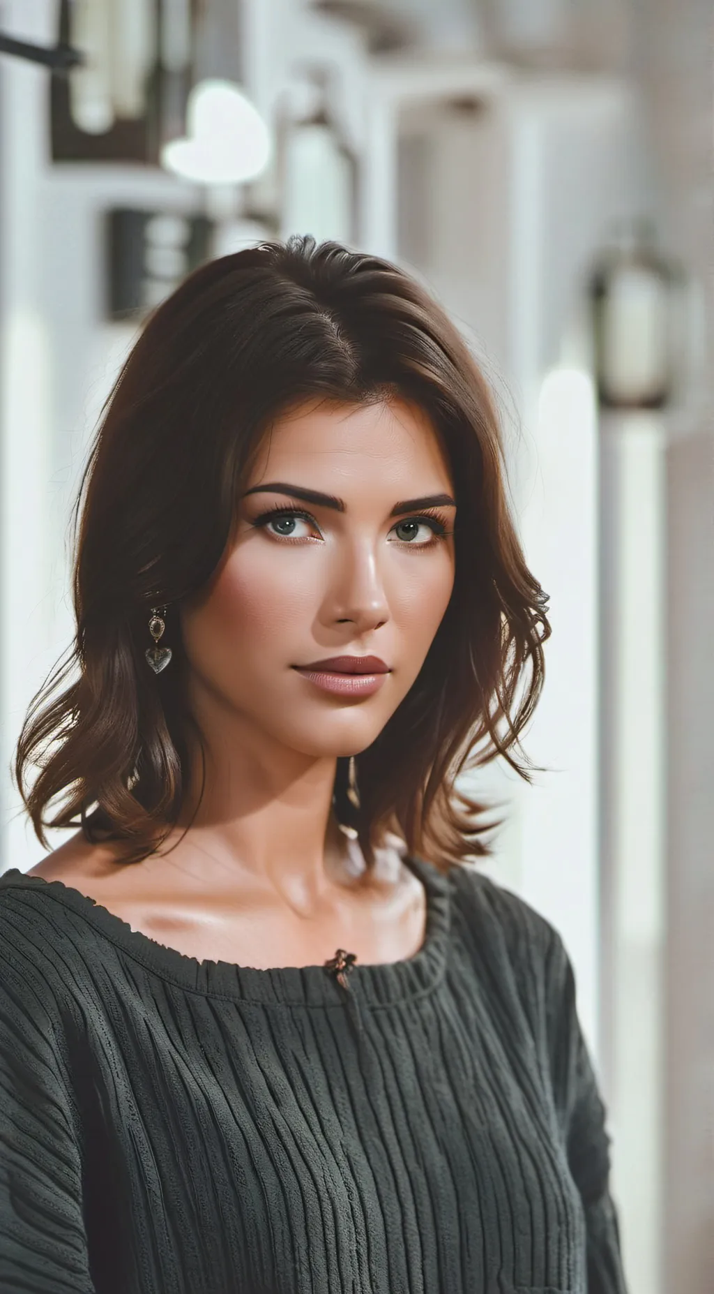 ai character: steffy Forrester  background