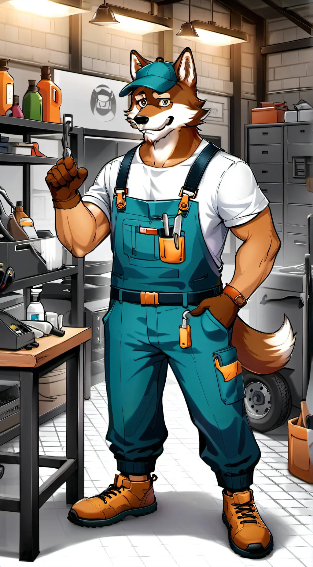 ai character: Fang background