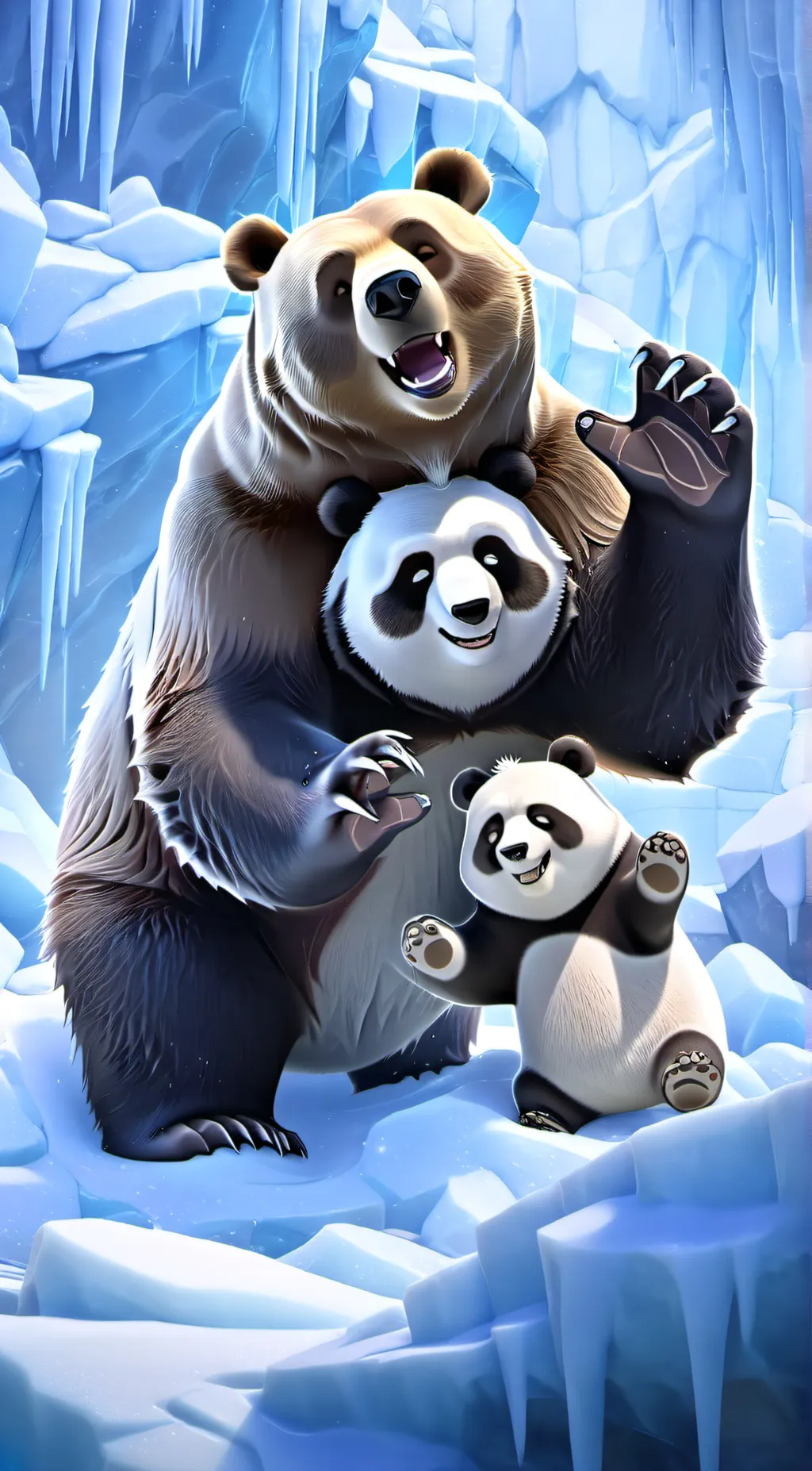 ai character: The bear brothers background