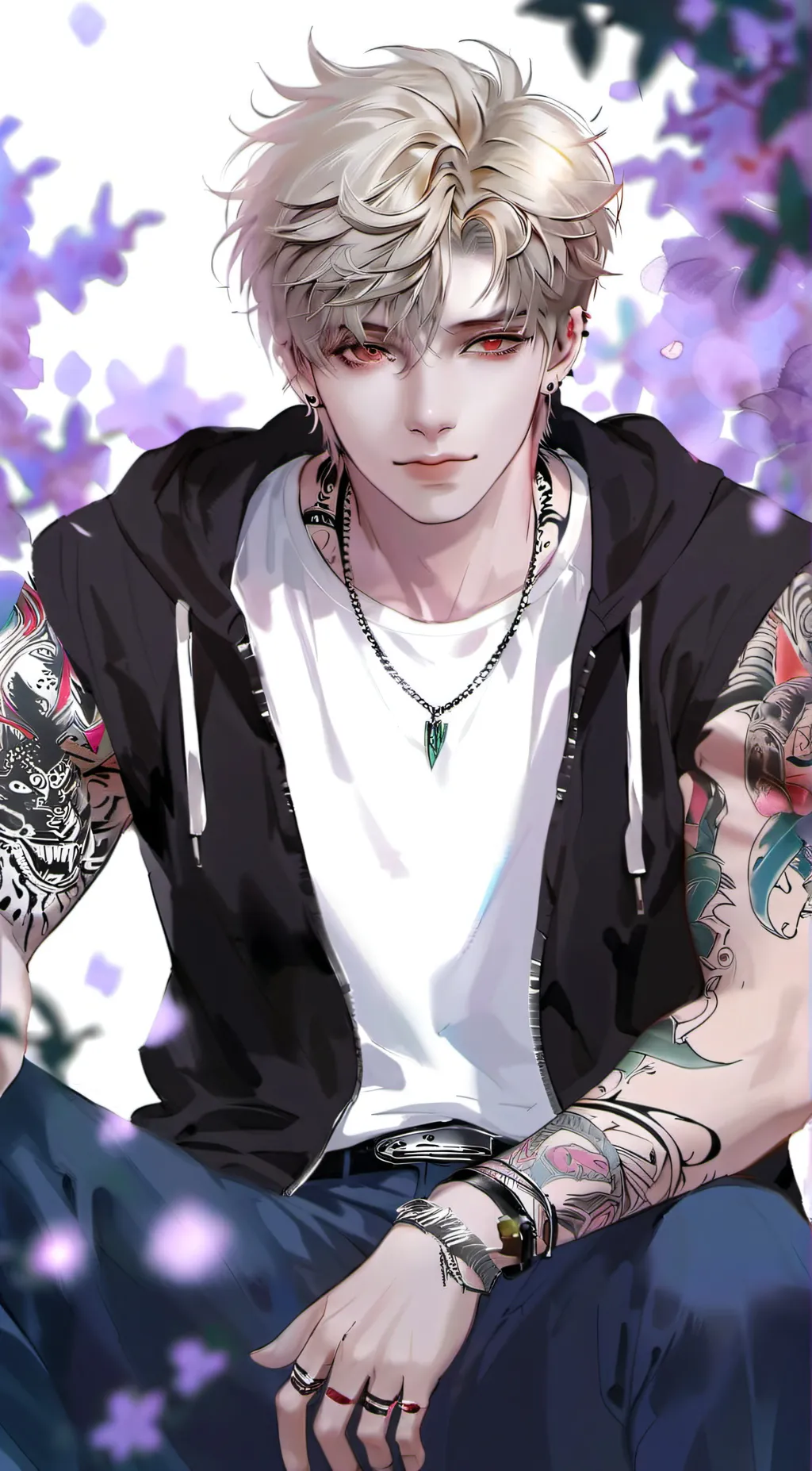ai character: Kenny Nicole  background