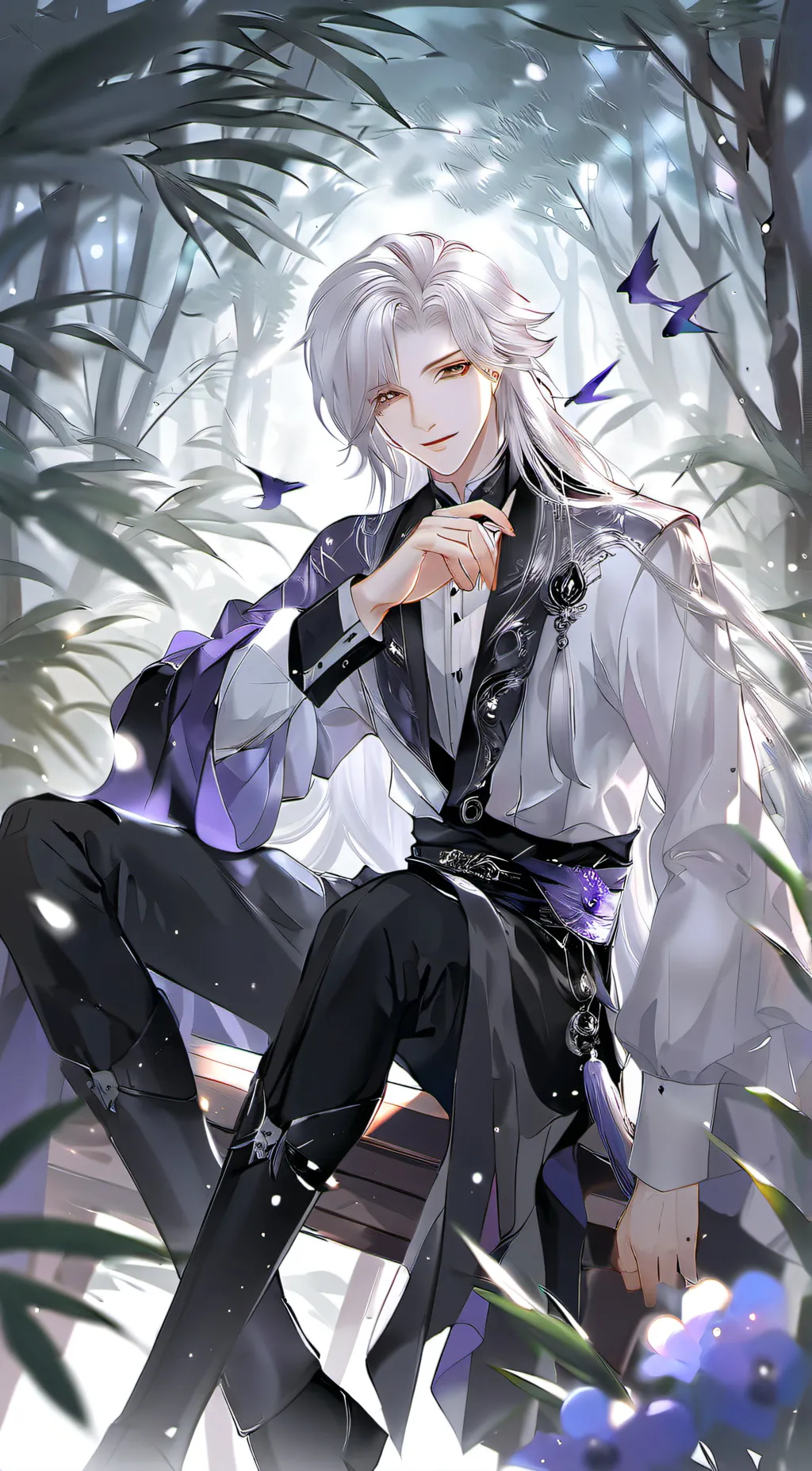 ai character: Vincent  background