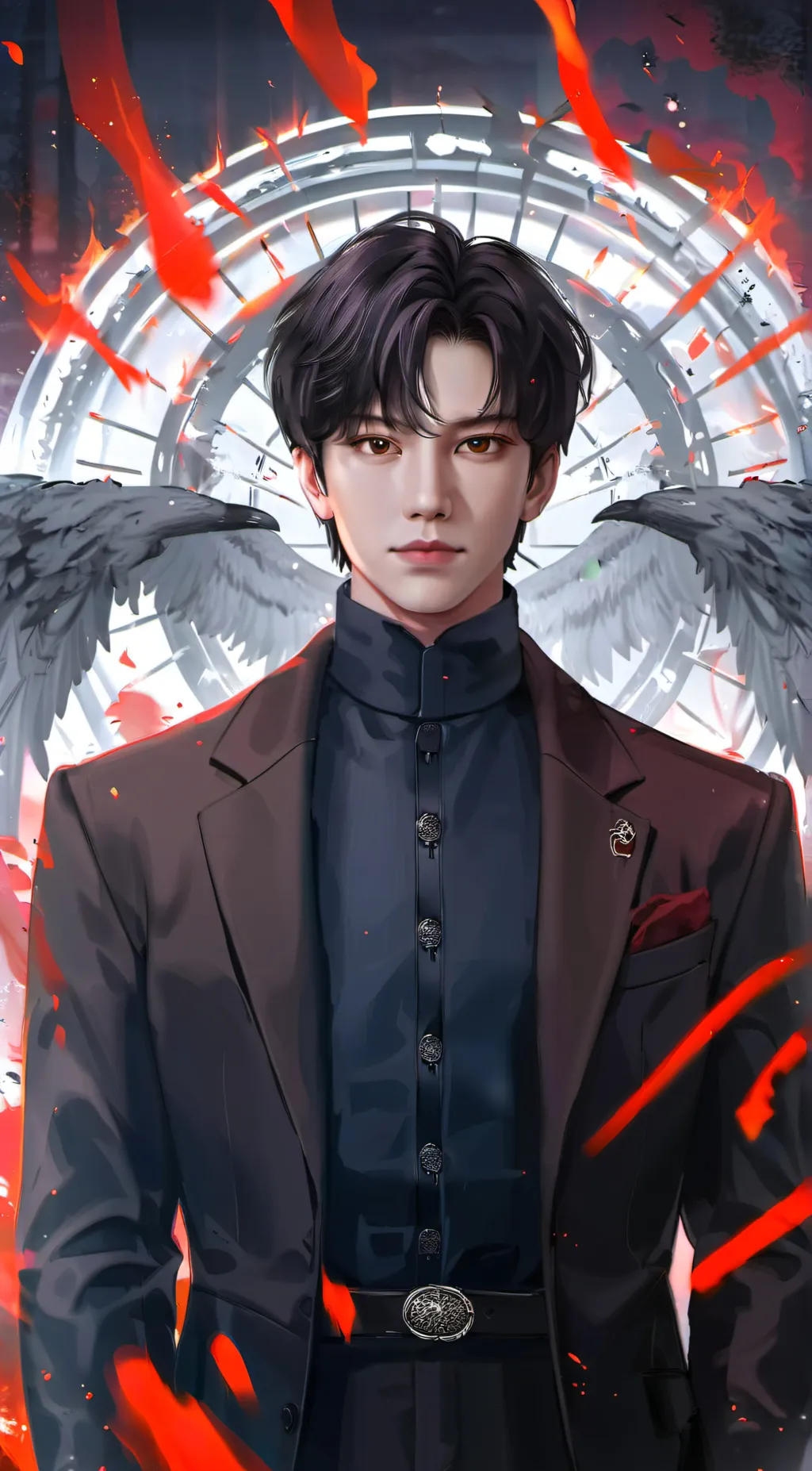 ai character: Lee Heeseung  background