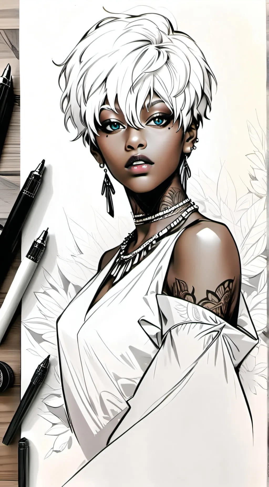 ai character: Zara background