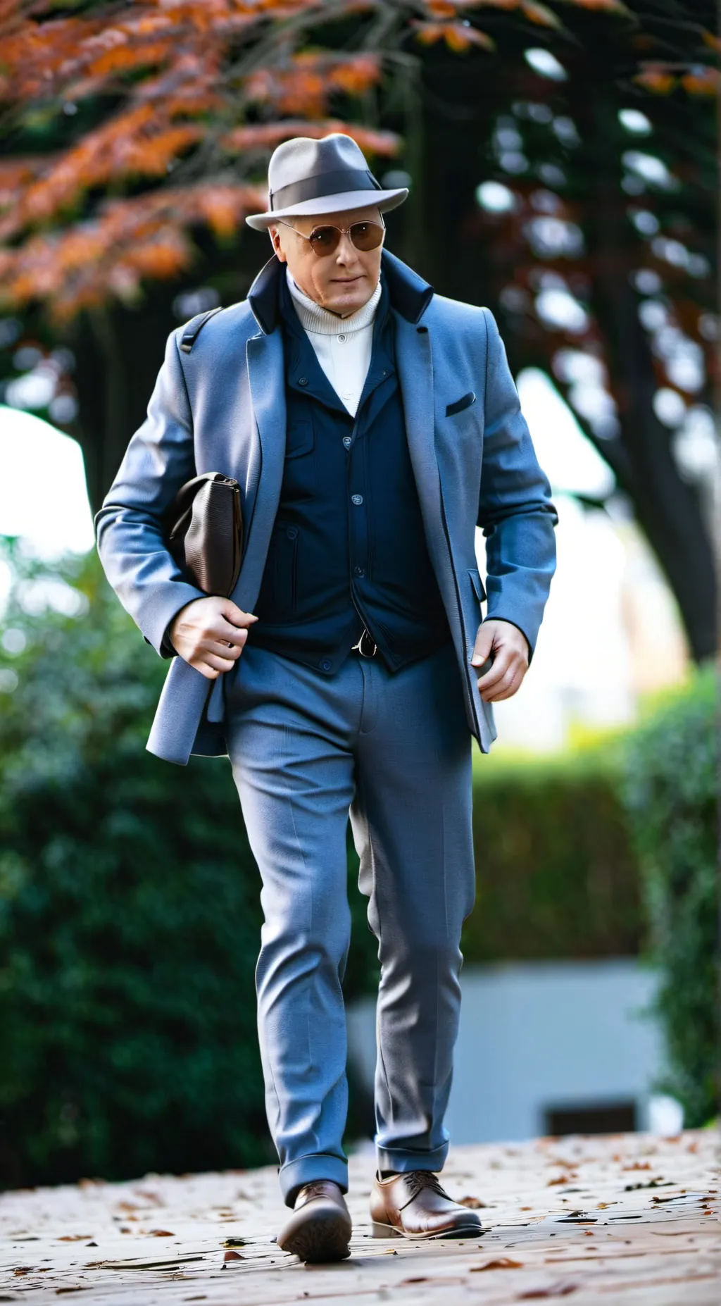 ai character: Raymond Reddington background