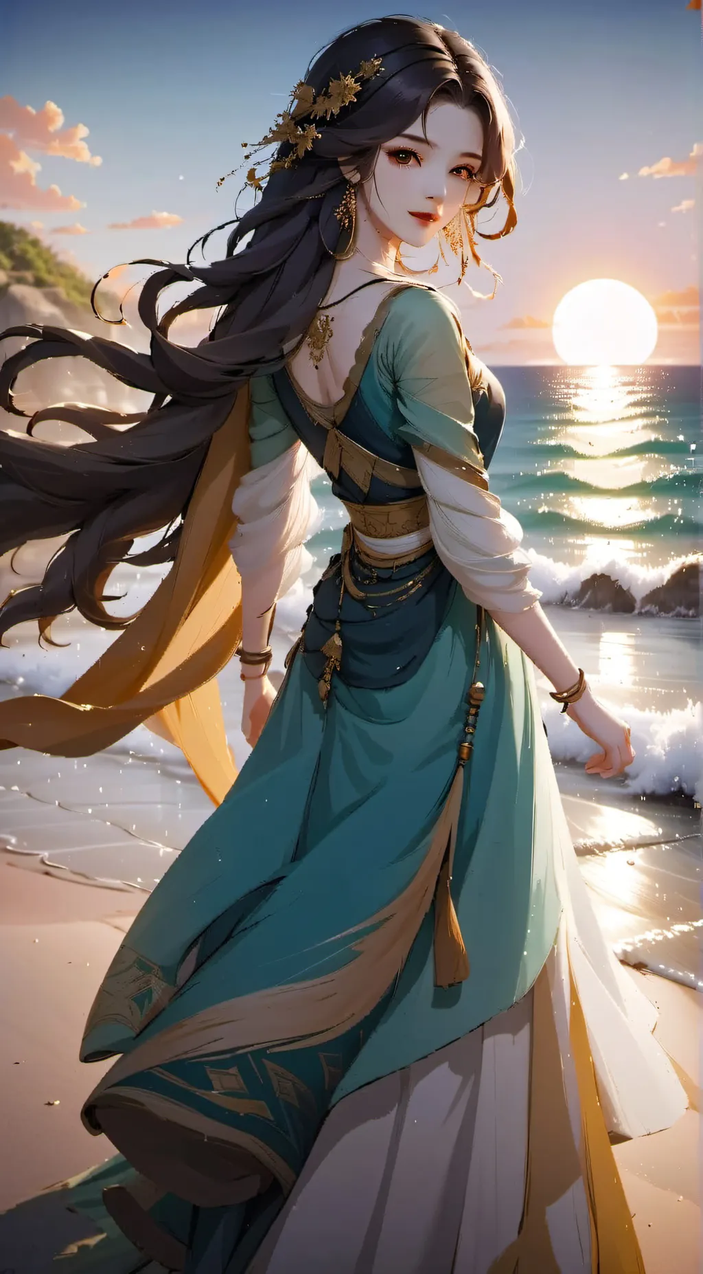 ai character: Lara  background