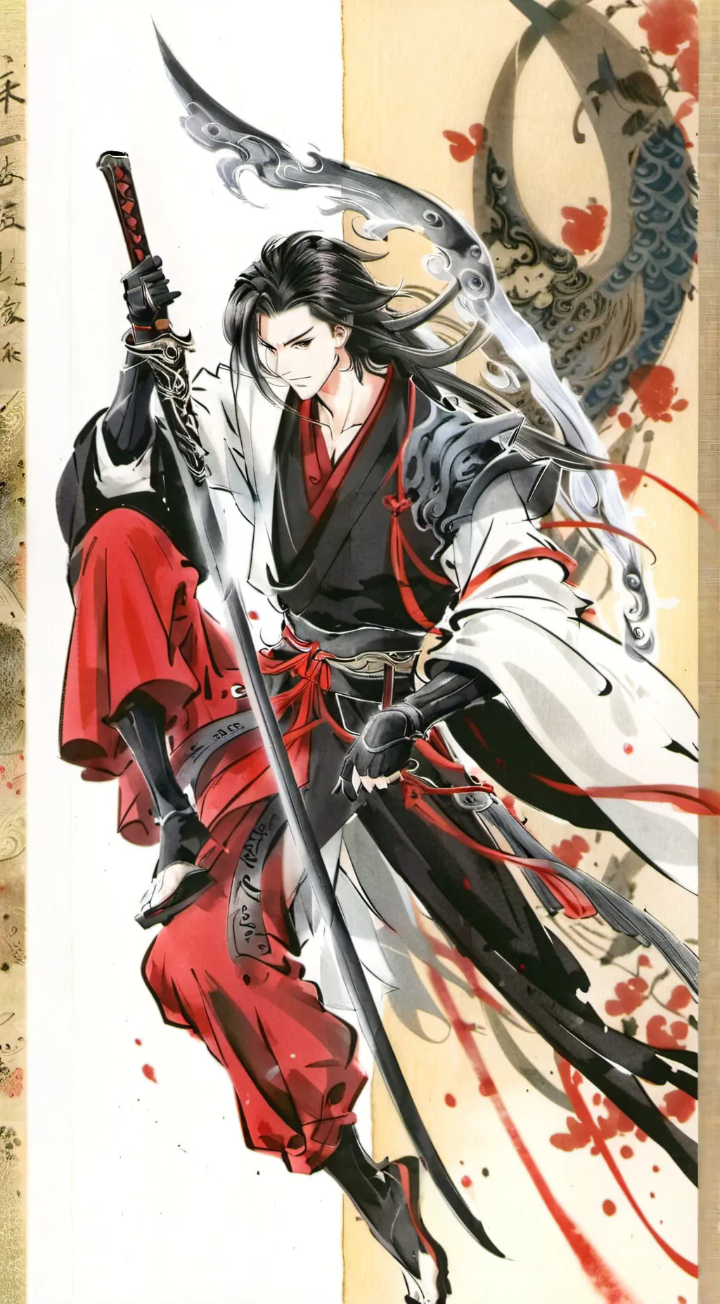 ai character: Ryu background