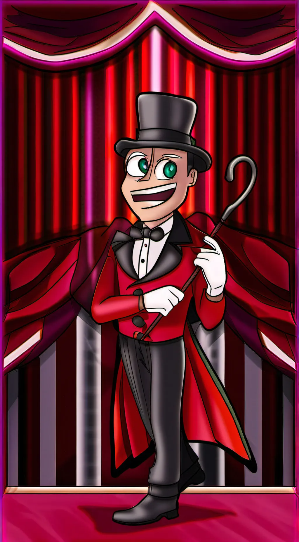 ai character: caιne background