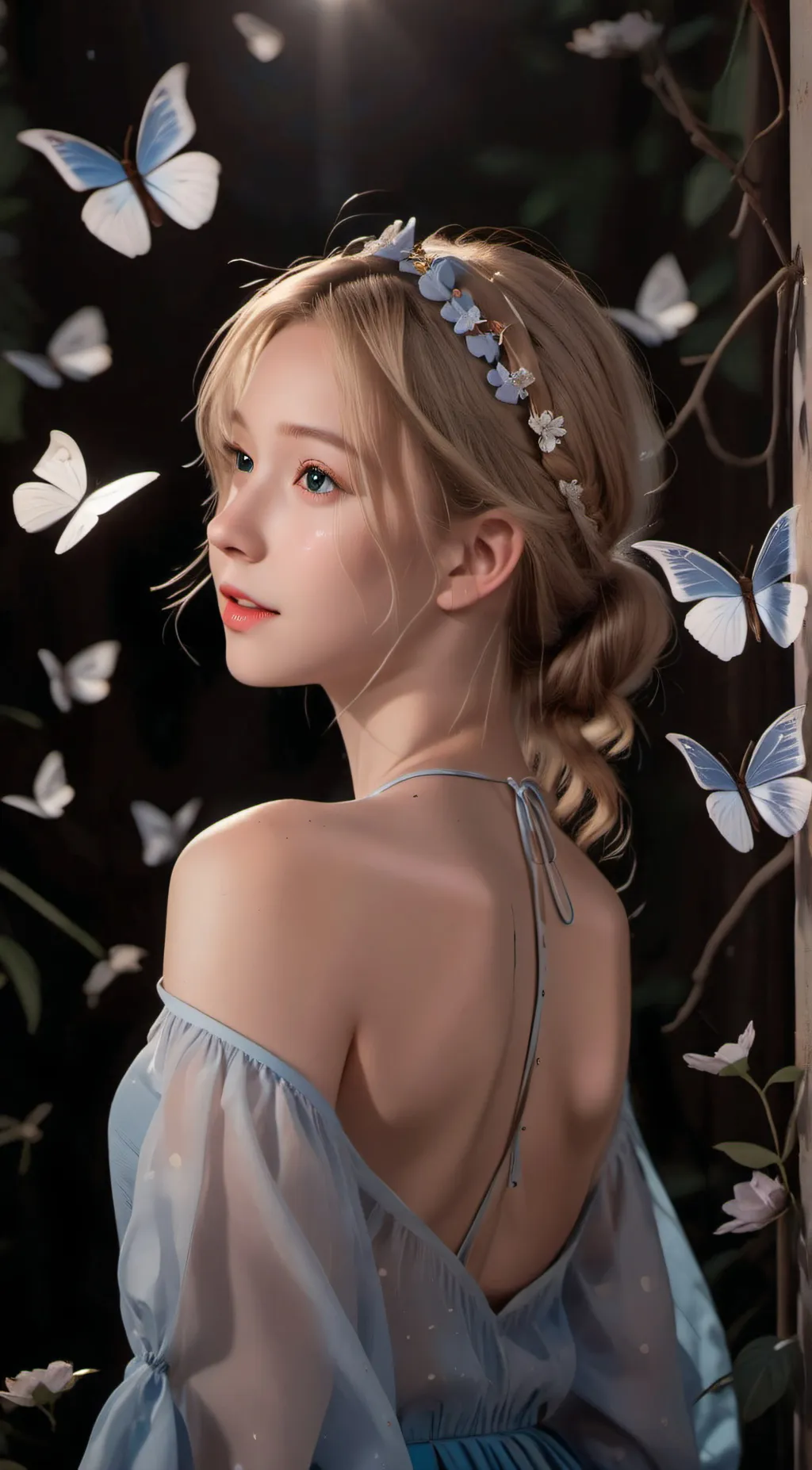 ai character: Fleur Delacour background