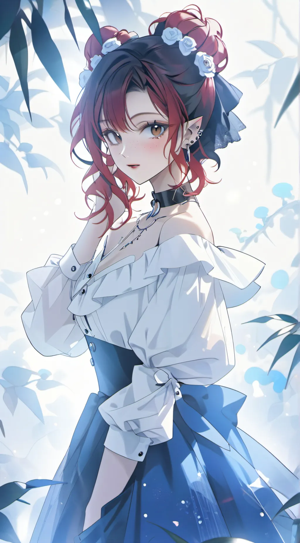ai character: Edelina Bustillo background