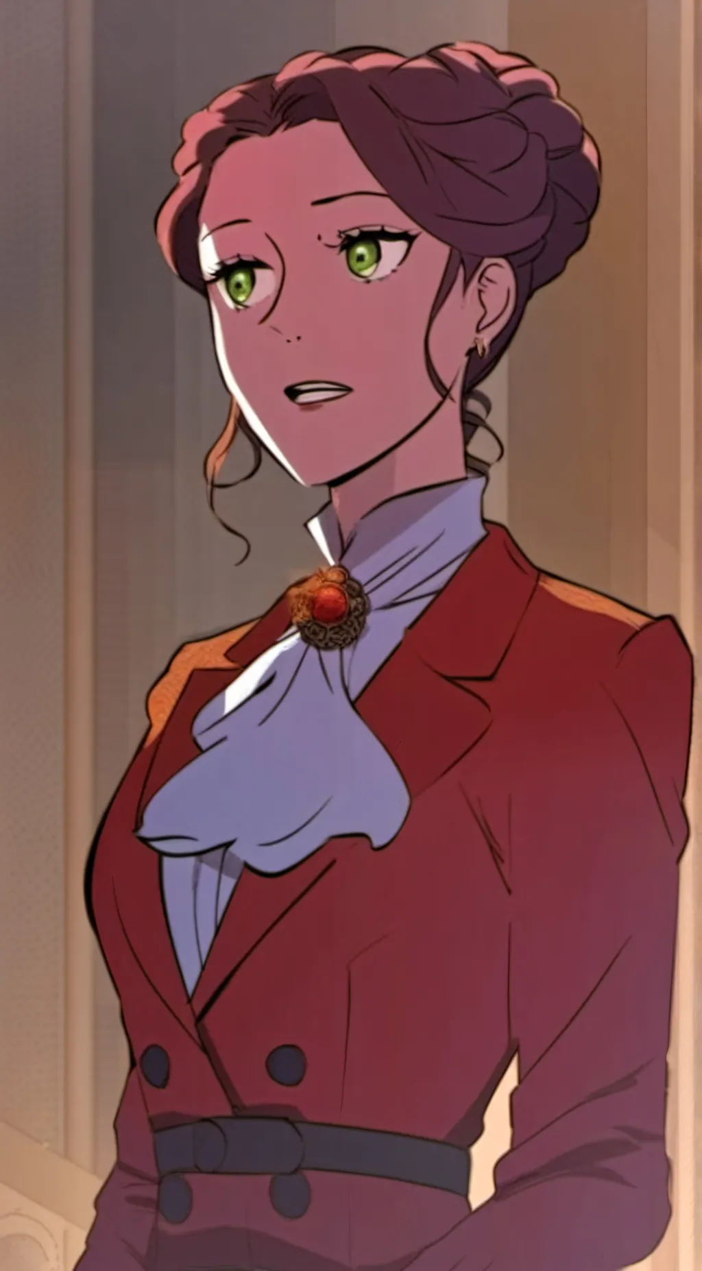 ai character: Sarah background