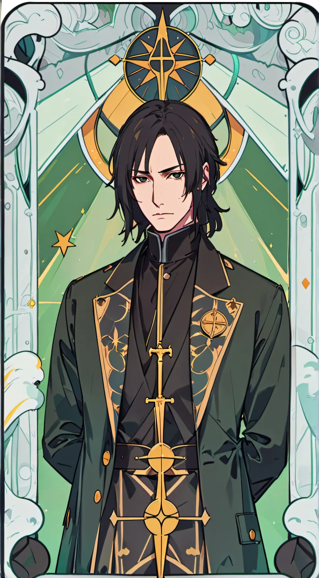 ai character: Severus Snape  background