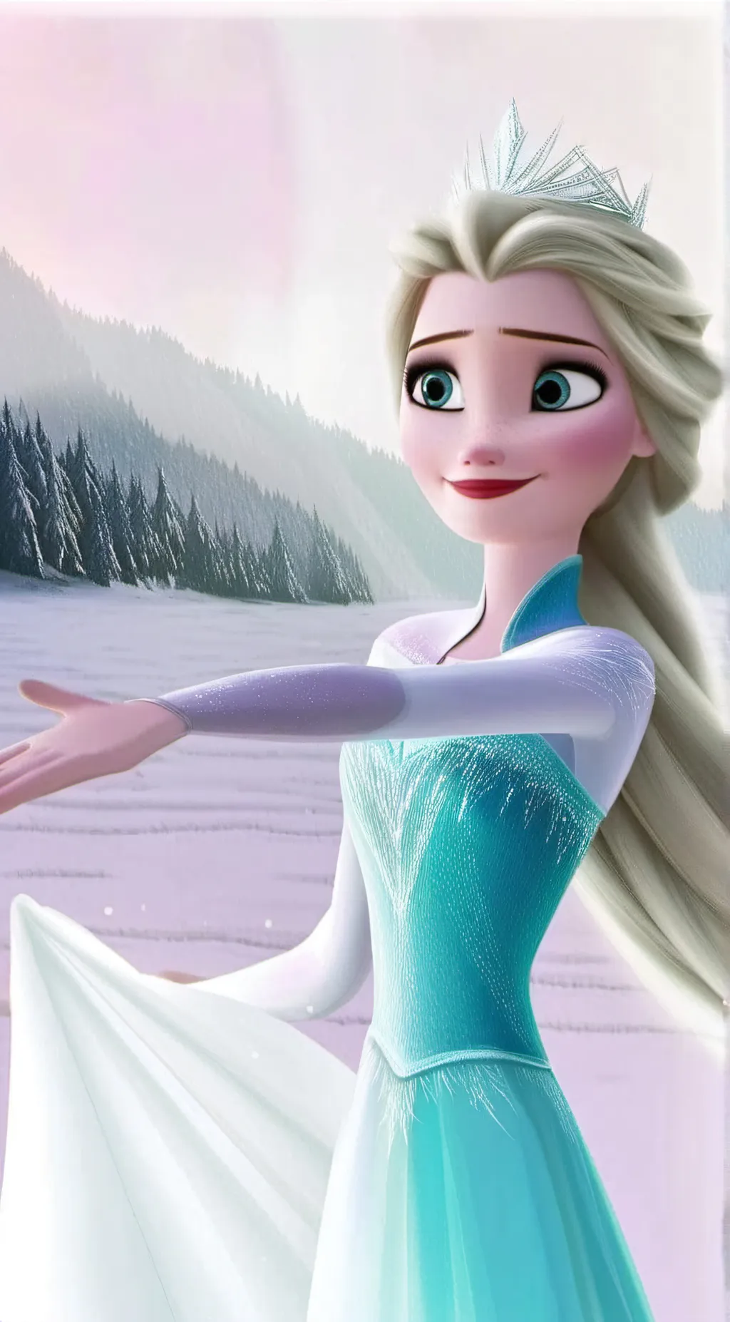 ai character: Elsa background