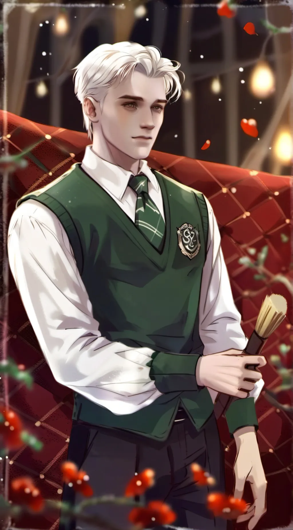 ai character: draco malfoy background