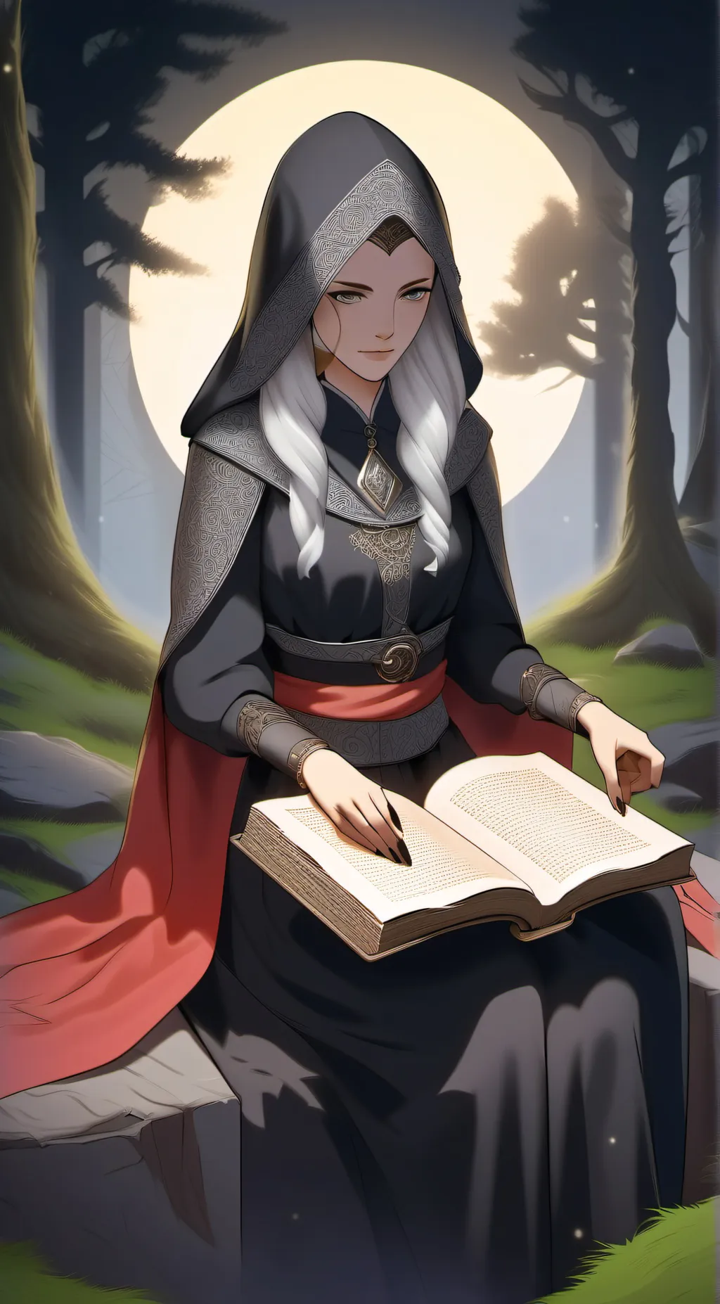 ai character: Elara background