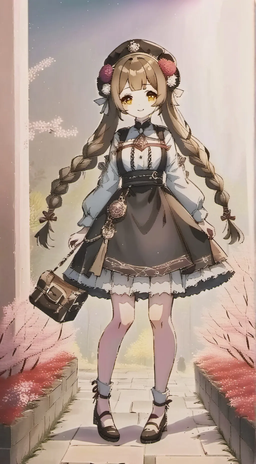 ai character: qiqi background
