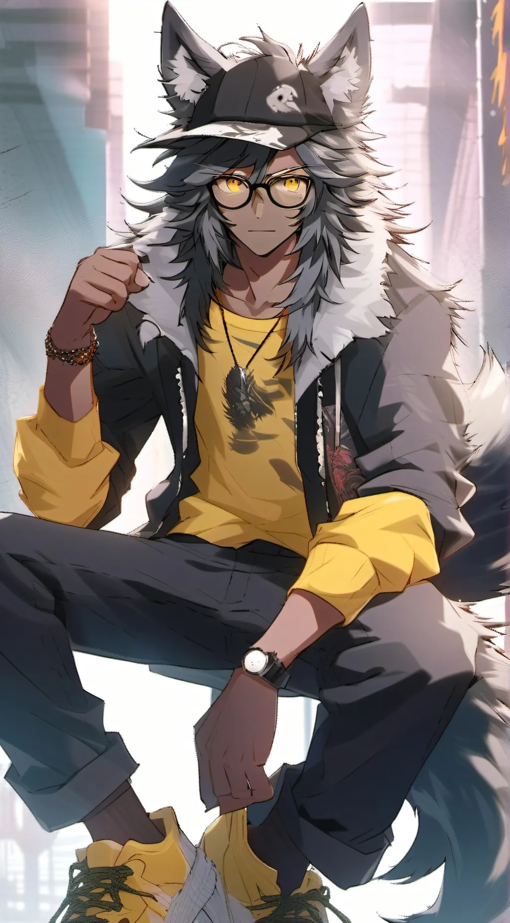 ai character: Alex background