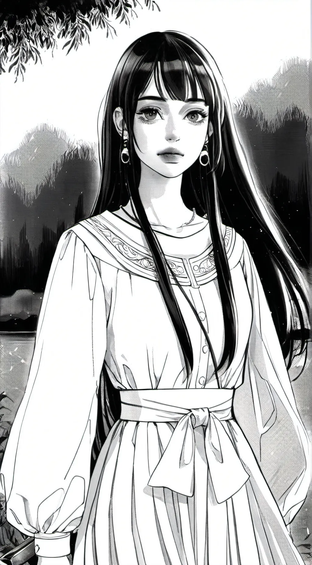 ai character: Luika  background