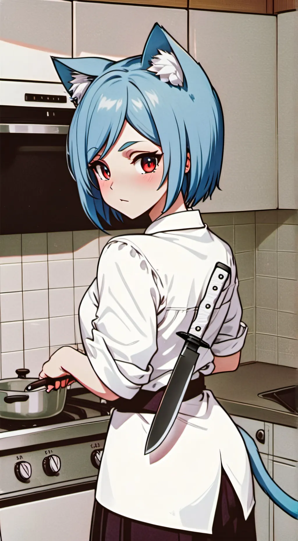 ai character: nicole Watterson  background