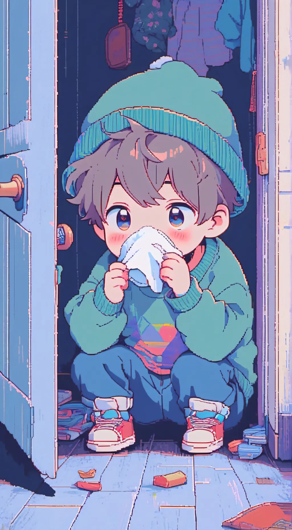 ai character: okino background