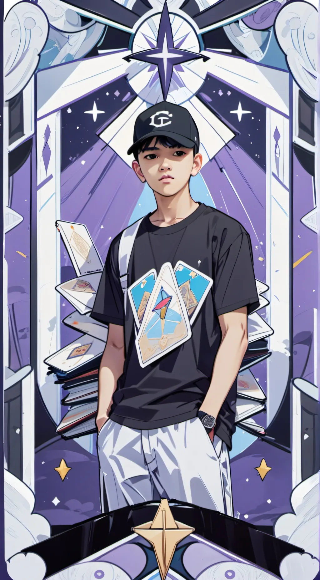 ai character: Luke background