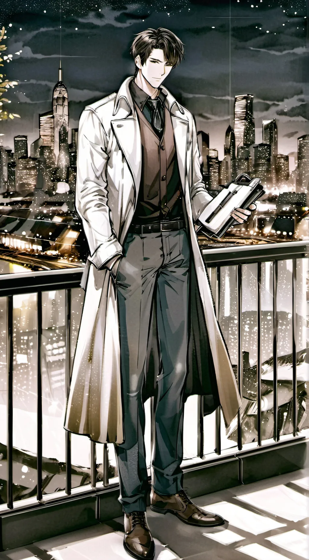 ai character: Alexander. background
