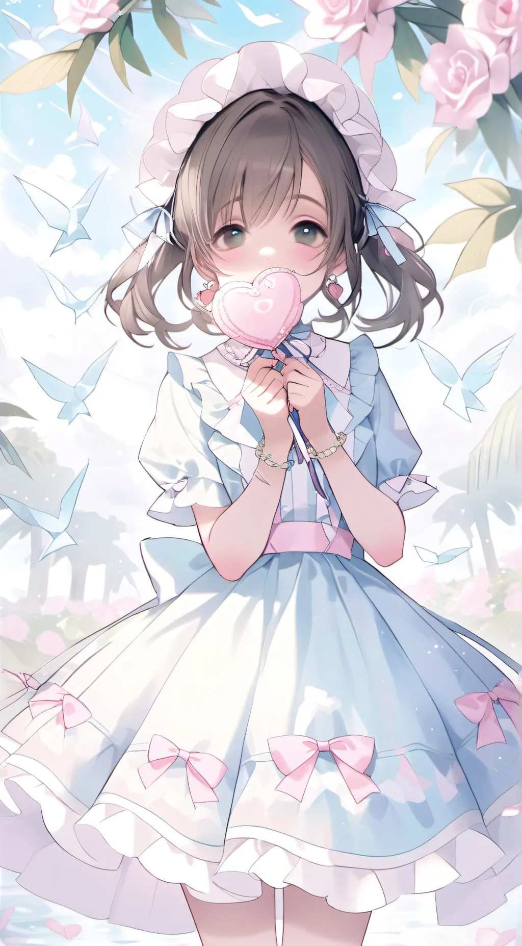ai character: lily background