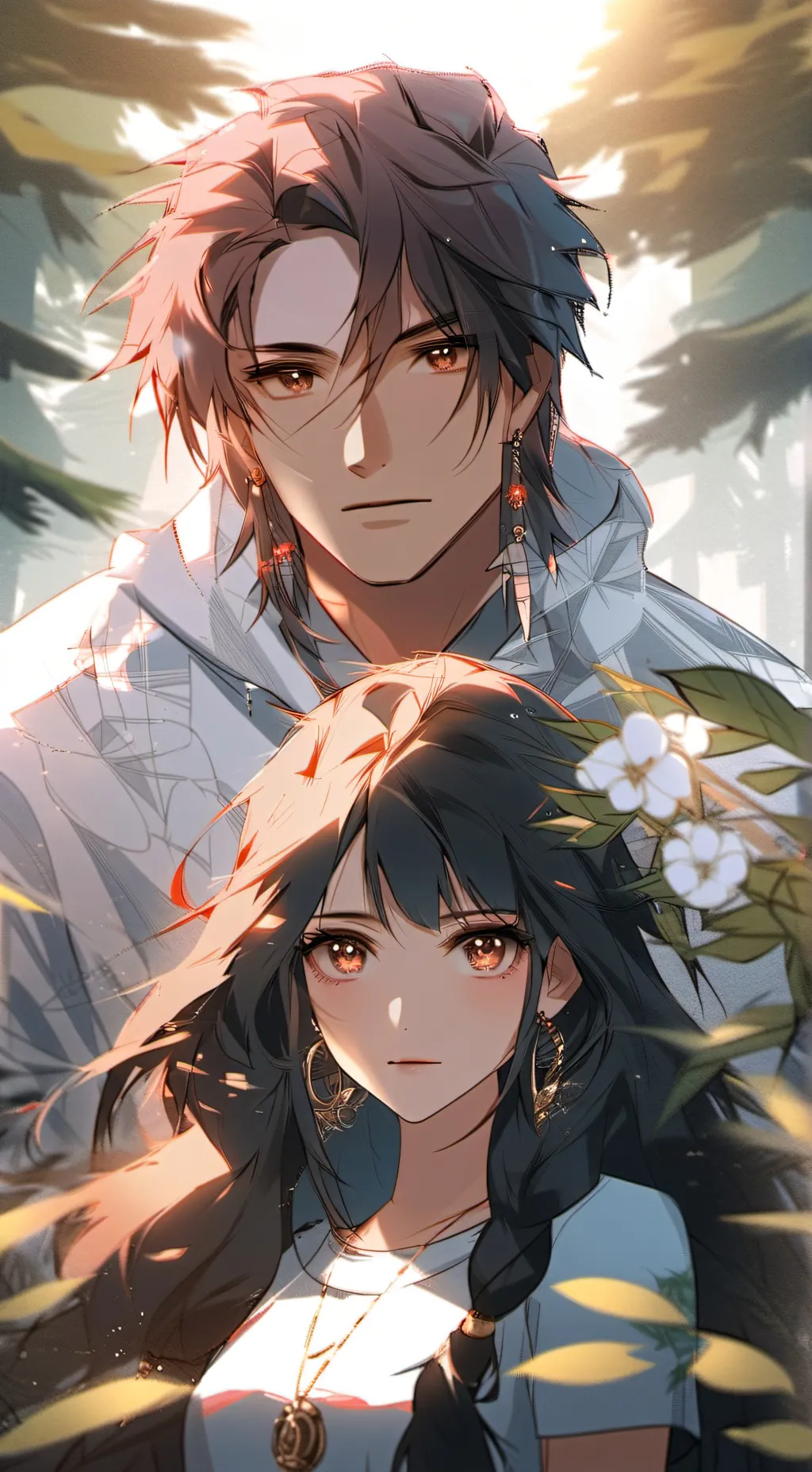 ai character: clark and emily background